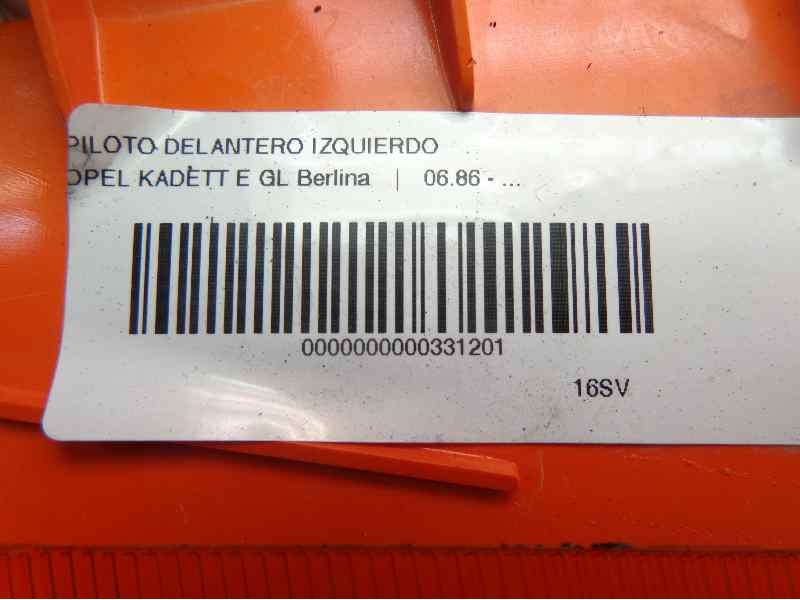 Recambio de piloto delantero izquierdo para opel kadett e gl berlina referencia OEM IAM 90008397  