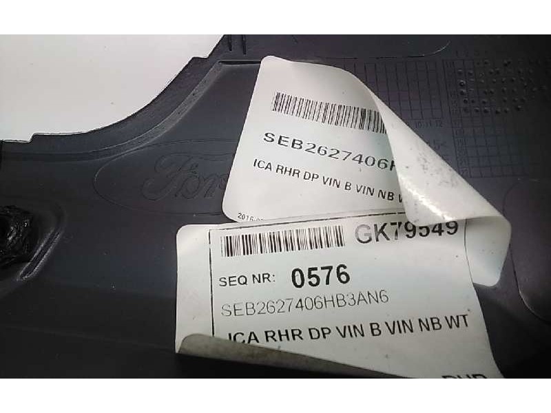 Recambio de guarnecido puerta trasera derecha para ford ranger (tke) doppelkabine 4x4 wildtrak referencia OEM IAM AB362627406  