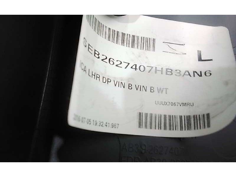 Recambio de guarnecido puerta trasera izquierda para ford ranger (tke) doppelkabine 4x4 wildtrak referencia OEM IAM AB32627407  