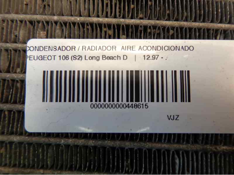 Recambio de condensador / radiador aire acondicionado para peugeot 106 (s2) long beach d referencia OEM IAM 9621991480  