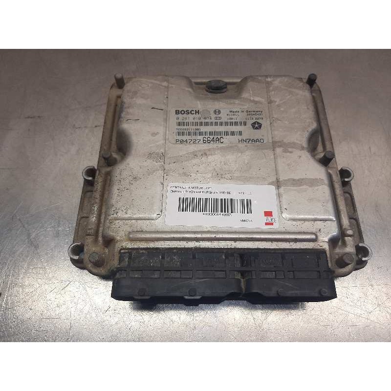 Recambio de centralita motor uce para chrysler voyager (rg) 2.5 crd se referencia OEM IAM 0281010814  