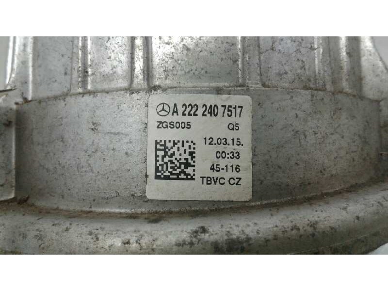 Recambio de soporte motor izquierdo inferior para mercedes clase s (w222) lim. s 350 bluetec l (222.132) referencia OEM IAM A222