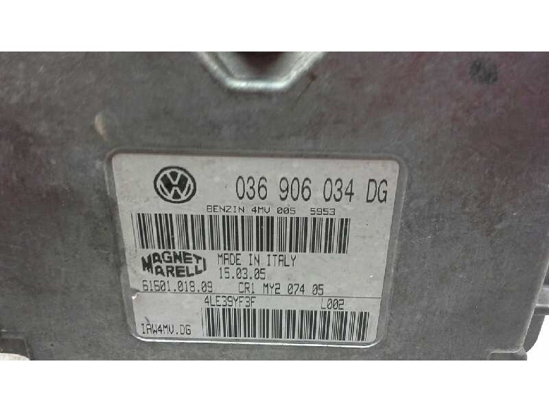 Recambio de centralita motor uce para seat ibiza (6l1) stylance referencia OEM IAM 036906034DG 114 