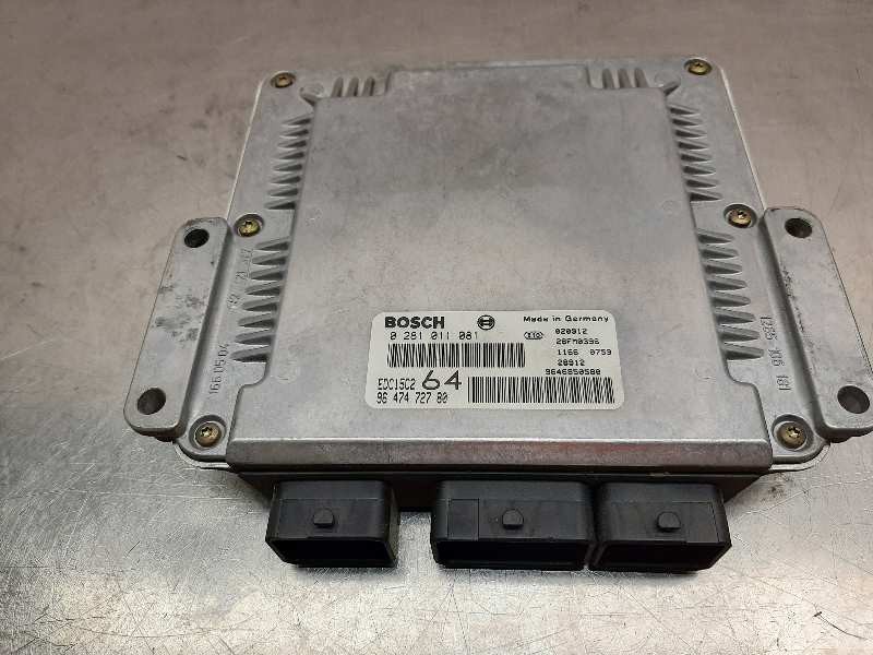 Recambio de centralita motor uce para peugeot 307 (s1) xs referencia OEM IAM 0281011081  