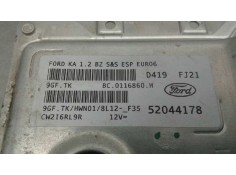 Recambio de centralita motor uce para ford ka (ccu) trend + referencia OEM IAM 52044178CW2I6RL9R CW2I6RL9R 