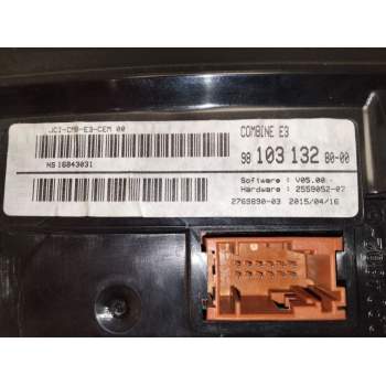 Recambio de pantalla multifuncion para citroën c4 cactus shine referencia OEM IAM 9810313280  