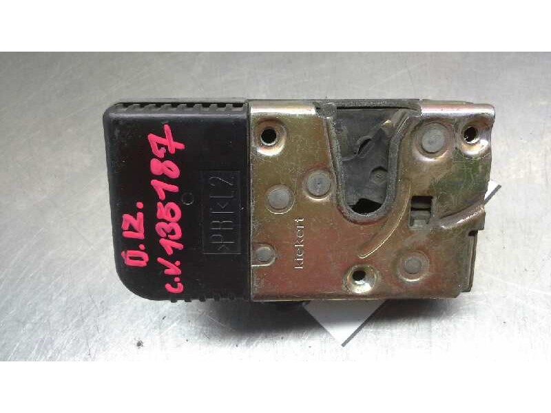 Recambio de cerradura puerta delantera izquierda para fiat scudo (222) 1.9 td / 2.0 jtd el furg. referencia OEM IAM 9639373580  