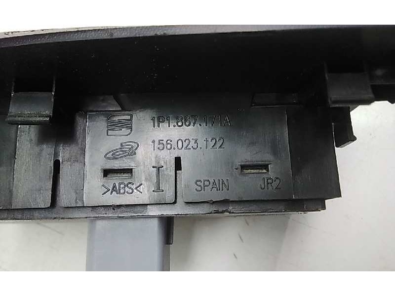 Recambio de mando elevalunas delantero izquierdo para seat leon (1p1) stylance / style referencia OEM IAM 1P1867171A  