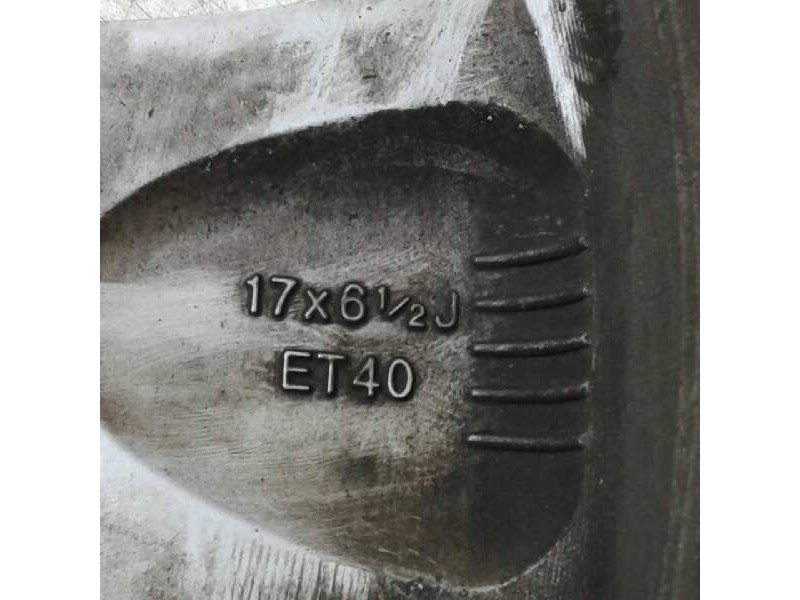 Recambio de llanta aluminio para renault koleos 2.0 dci diesel fap referencia OEM IAM 17-5-TORNILLOS ET40 