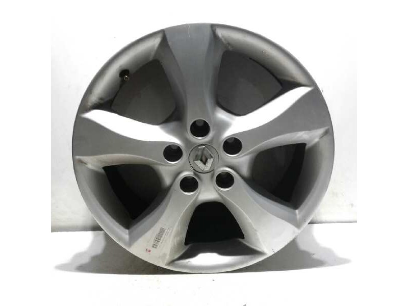Recambio de llanta aluminio para renault koleos 2.0 dci diesel fap referencia OEM IAM 17-5-TORNILLOS ET40 