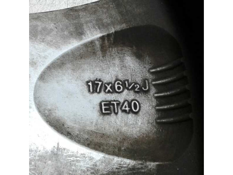 Recambio de llanta aluminio para renault koleos 2.0 dci diesel fap referencia OEM IAM 17-5-TORNILLOS ET40 