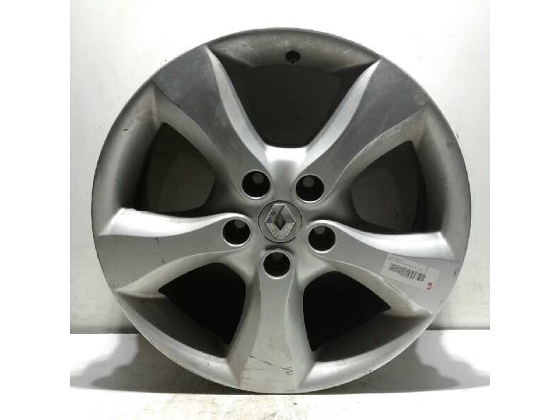 Recambio de llanta aluminio para renault koleos 2.0 dci diesel fap referencia OEM IAM 17-5-TORNILLOS ET40 
