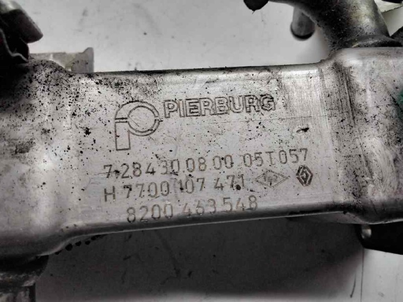 Recambio de enfriador de gases para renault scenic ii confort dynamique referencia OEM IAM 8200463548  