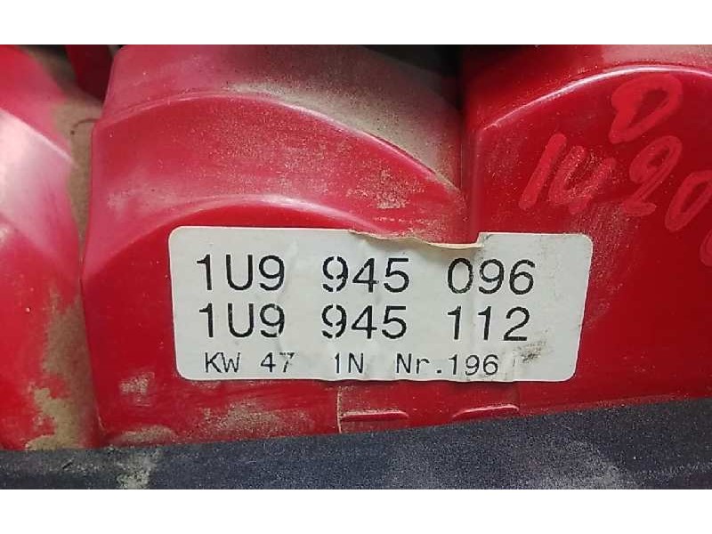 Recambio de piloto trasero derecho para skoda octavia combi (1u5) ambiente referencia OEM IAM 1U9945096  