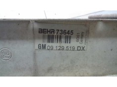 Recambio de intercooler para opel zafira a elegance referencia OEM IAM 09129519DX   2