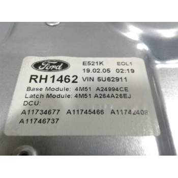 Recambio de elevalunas trasero derecho para ford focus berlina (cap) ambiente (d) referencia OEM IAM 1738643  