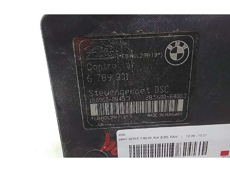 Recambio de abs para bmw serie 3 berlina (e90) 320d referencia OEM IAM 3451678930001  