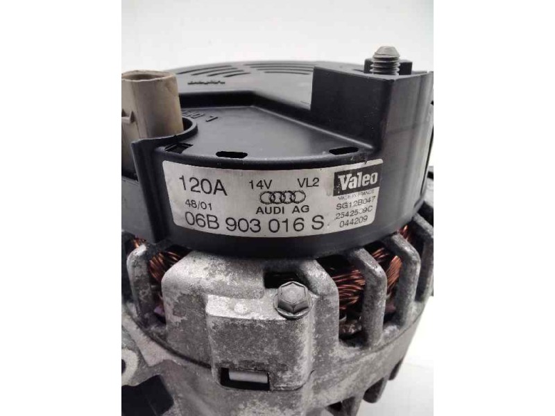 Recambio de alternador para audi a4 berlina (8e) 2.0 referencia OEM IAM SG12B047 254509C 044209 AUDI 06B 903 016 S