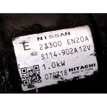 Recambio de motor arranque para nissan qashqai i (j10, nj10) 2.0 referencia OEM IAM 23300EN20A  