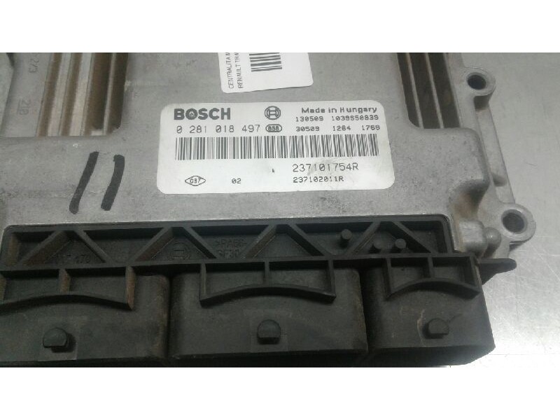 Recambio de centralita motor uce para renault trafic caja cerrada (ab 4.01) l1h1 caja cerrada, corto referencia OEM IAM 02810184