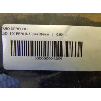 Recambio de faro derecho para audi 100 berlina (c4) básico referencia OEM IAM 4A0941030  