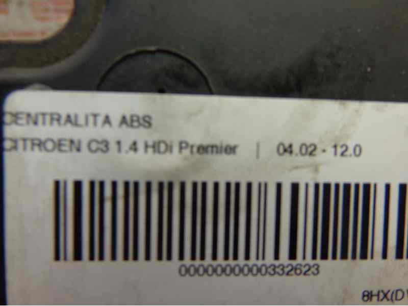 Recambio de centralita abs para citroen c3 1.4 hdi premier referencia OEM IAM   