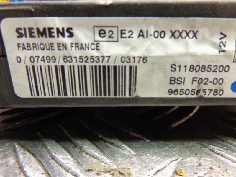 Recambio de centralita bsi para citroen c3 1.4 hdi premier referencia OEM IAM 9650585780  