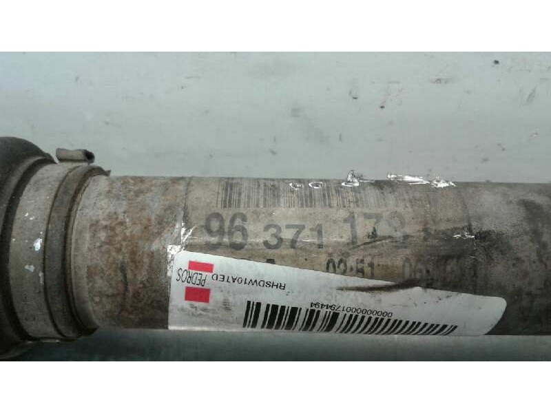 Recambio de transmision delantera derecha para peugeot 307 (s1) xs referencia OEM IAM 96371178  