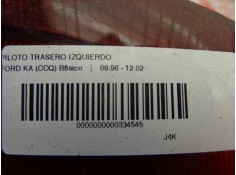 Recambio de piloto trasero izquierdo para ford ka (ccq) básico referencia OEM IAM 1120331   2
