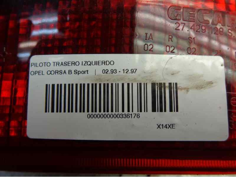 Recambio de piloto trasero izquierdo para opel corsa b sport referencia OEM IAM 90444141  