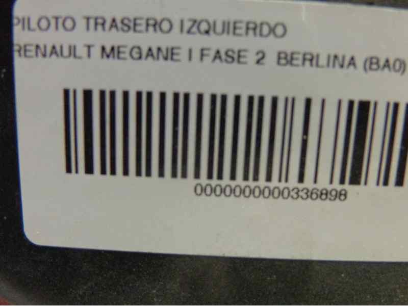 Recambio de piloto trasero derecho para renault megane i fase 2 berlina (ba0) 1.6 referencia OEM IAM   