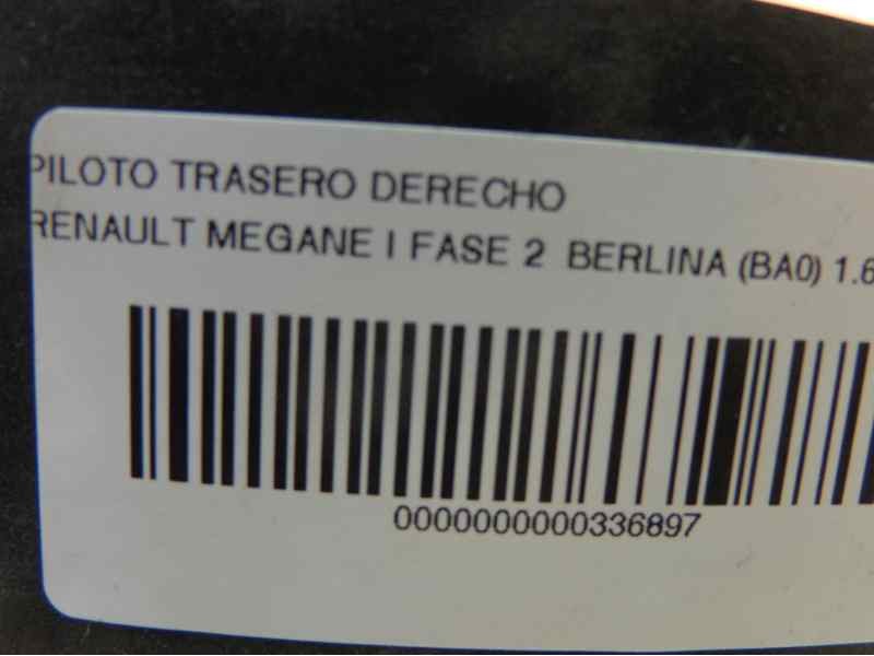 Recambio de piloto trasero derecho para renault megane i fase 2 berlina (ba0) 1.6 referencia OEM IAM   