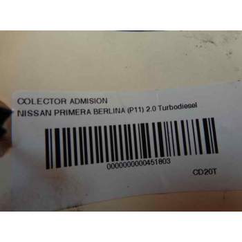 Recambio de colector admision para nissan primera berlina (p11) 2.0 turbodiesel cat referencia OEM IAM   