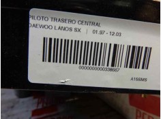 Recambio de piloto trasero central para daewoo lanos 1.5 cat referencia OEM IAM    2