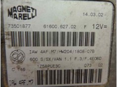 Recambio de centralita motor uce para fiat seicento (187) hobby referencia OEM IAM 1AW4AF.M7 153  2