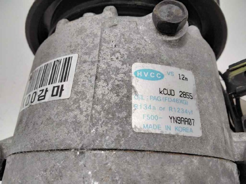 Recambio de compresor aire acondicionado para hyundai ix20 gls comfort referencia OEM IAM F500YN9AA07 KCUD2855 