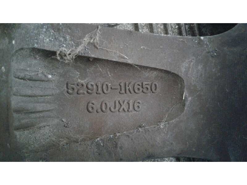 Recambio de llanta aluminio para hyundai ix20 gls comfort referencia OEM IAM 16PULGADAS5TORNILLOS  