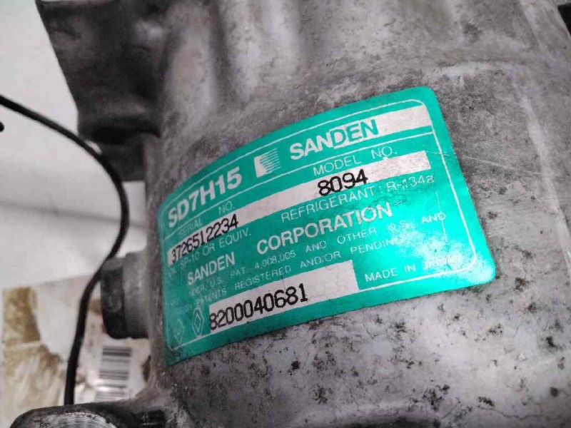 Recambio de compresor aire acondicionado para mitsubishi space star (dg0) 1.9 di-d cat referencia OEM IAM SD7H15 8200040681 