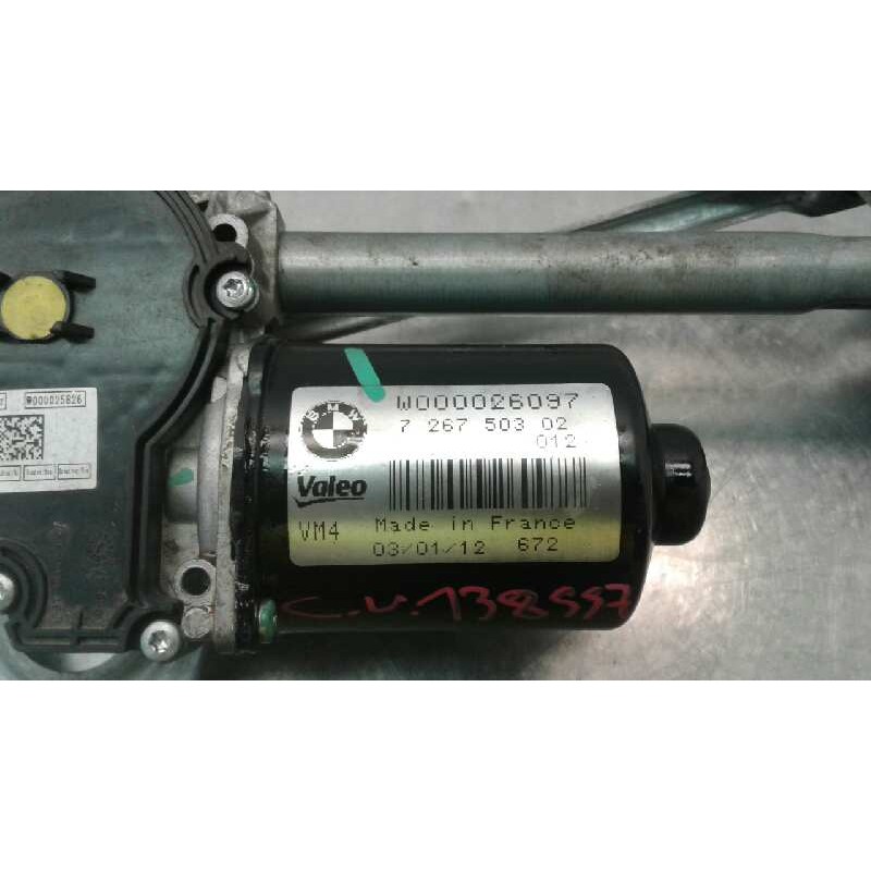 Recambio de motor limpia delantero para bmw serie 1 lim. (f20) 116d referencia OEM IAM 640522 W000026097 726750302 012