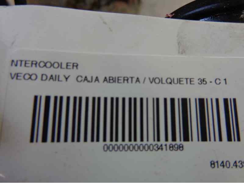Recambio de intercooler para iveco daily caja abierta / volquete 35 - c 13 caja abierta referencia OEM IAM   
