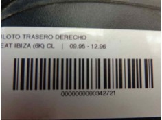 Recambio de piloto trasero derecho para seat ibiza (6k) 1.4 referencia OEM IAM    2