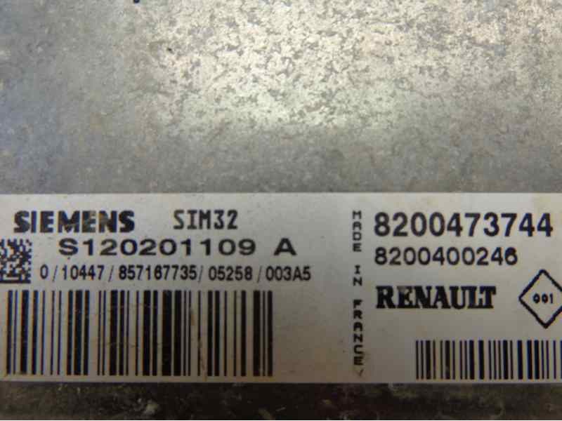 Recambio de centralita motor uce para renault clio ii fase ii (b/cb0) 1.2 16v referencia OEM IAM  264 