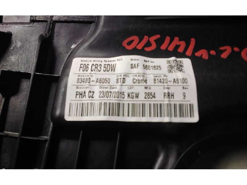 Recambio de elevalunas trasero derecho para hyundai i30 (gd) 1.6 crdi cat referencia OEM IAM F06CR35DW  