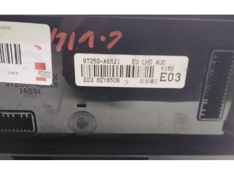 Recambio de mando calefaccion / aire acondicionado para hyundai i30 (gd) 1.6 crdi cat referencia OEM IAM 97250A6521  