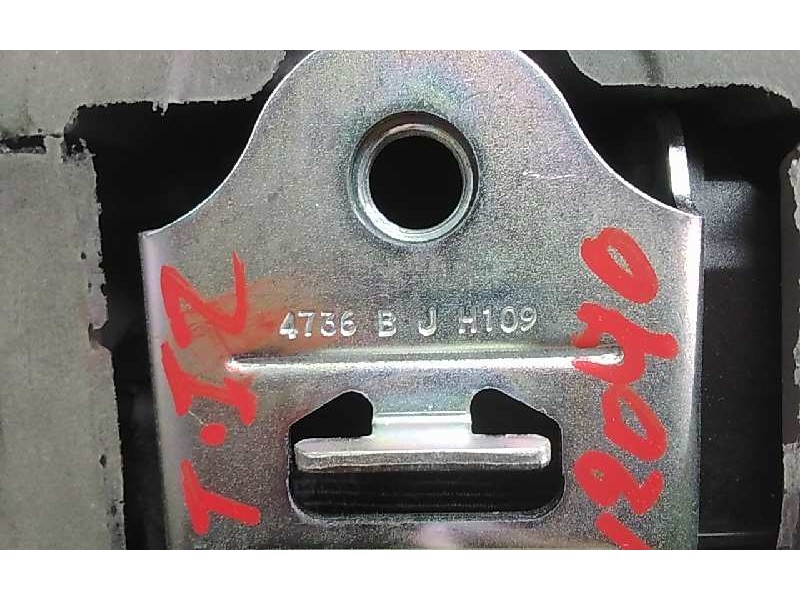 Recambio de cinturon seguridad trasero izquierdo para skoda rapid active referencia OEM IAM 624468600D  