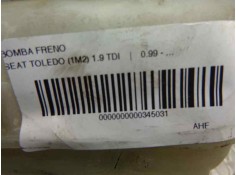 Recambio de bomba freno para seat toledo (1m2) 1.9 tdi referencia OEM IAM    2