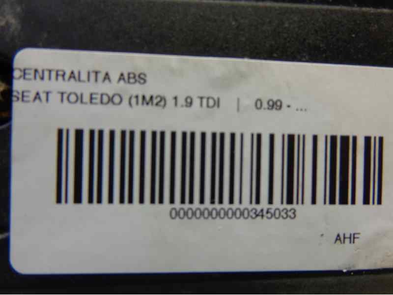Recambio de centralita abs para seat toledo (1m2) 1.9 tdi referencia OEM IAM   