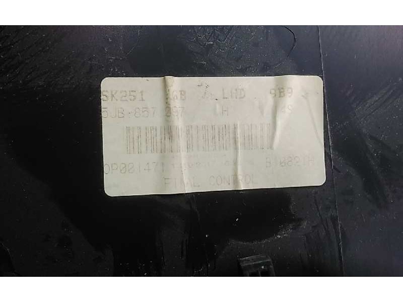 Recambio de guantera para skoda rapid active referencia OEM IAM 5JB857097E  