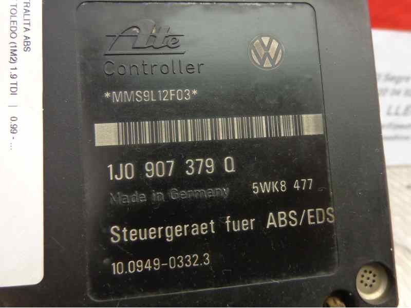Recambio de centralita abs para seat toledo (1m2) 1.9 tdi referencia OEM IAM   