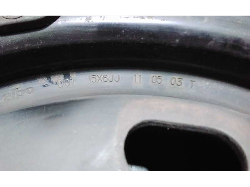 Recambio de llanta hierro para kia carnival ii 2.9 cdri ex referencia OEM IAM 155TORNILLOS ET6 